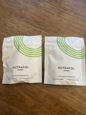 Nutrafol Women Hair Growth Supplement Refill - White with Green